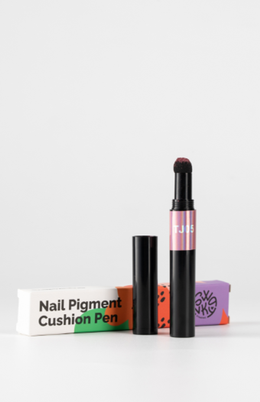 Swanky Nail Pigment жидкая втирка розовая