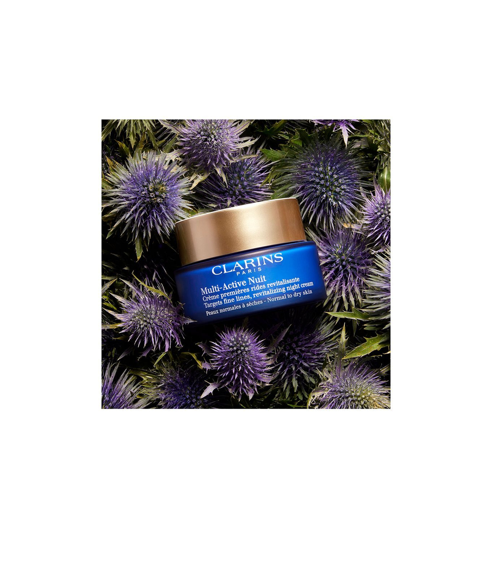 Clarins Multi-Active Nuit Revitalizing Night Cream - восстанавливающий ночной крем от мелких морщин для нормальной и сухой кожи /   50  ml  / GTIN 3666057016035