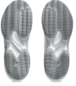 Женские теннисные кроссовки Asics Game FF Clay/OC - white/pure silver