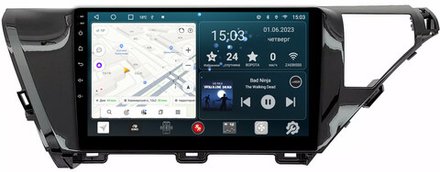 Магнитола для Toyota Camry 2018-2020 (без JBL) - Redpower 331 Android 10, ТОП процессор, 6Гб+128Гб, CarPlay, SIM-слот