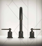 Cмеситель для раковины Gessi Venti20, с зонтичным изливом, донный клапан, цвет Matte Black