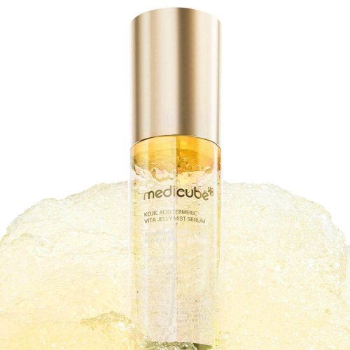 Осветляющий двухфазный мист с койевой кислотой medicube Kojic Acid Turmeric Vita Jelly Mist Serum