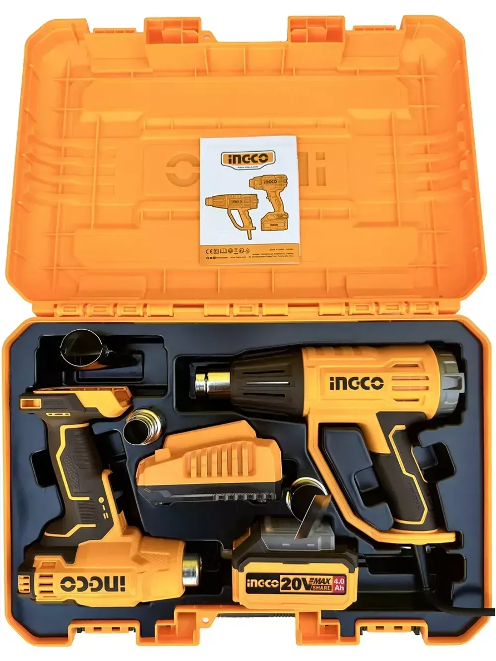 Набор технических фенов 2 шт SUPER INGCO COSLI240201 INDUSTRIAL