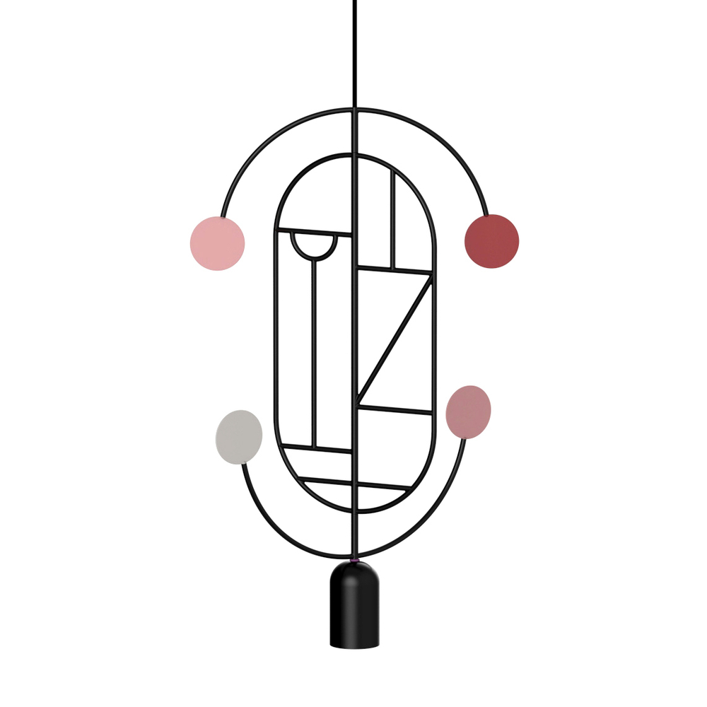 Подвесной дизайнерский светильник  Lines & Dots LDS04 by Home Adventures