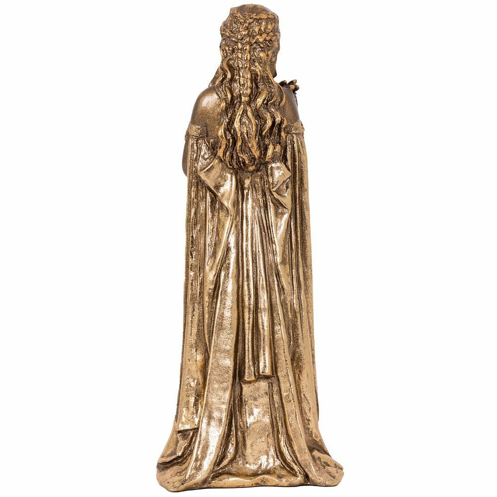 Статуэтка Девушка с драконом Бронза