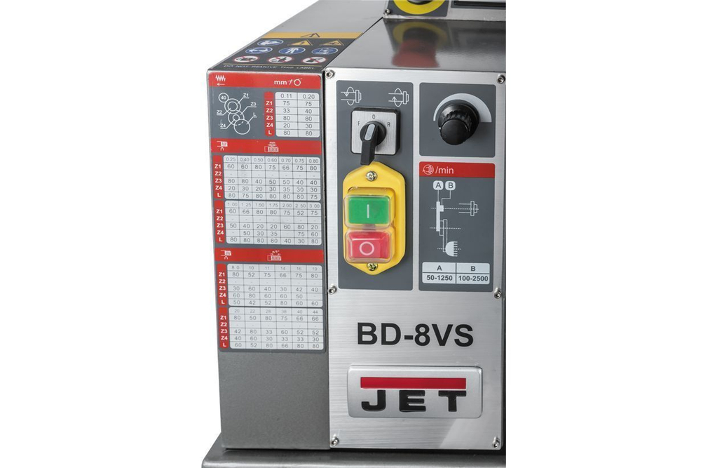 Настольный токарный станок Jet BD-8VS