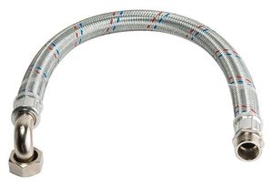 Гибкая подводка угловая Stout НРхВР (размеры 1")