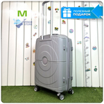 Средний чемодан L'Case Doha, серый