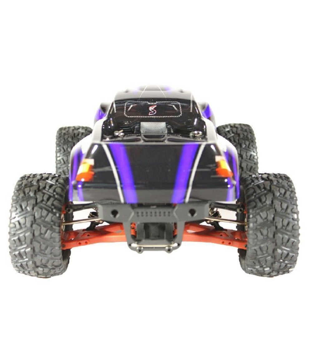 Радиоуправляемый монстр Remo Hobby SMAX Brushless UPGRADE V2.0 (синий) 4WD 2.4G 1/16 RTR