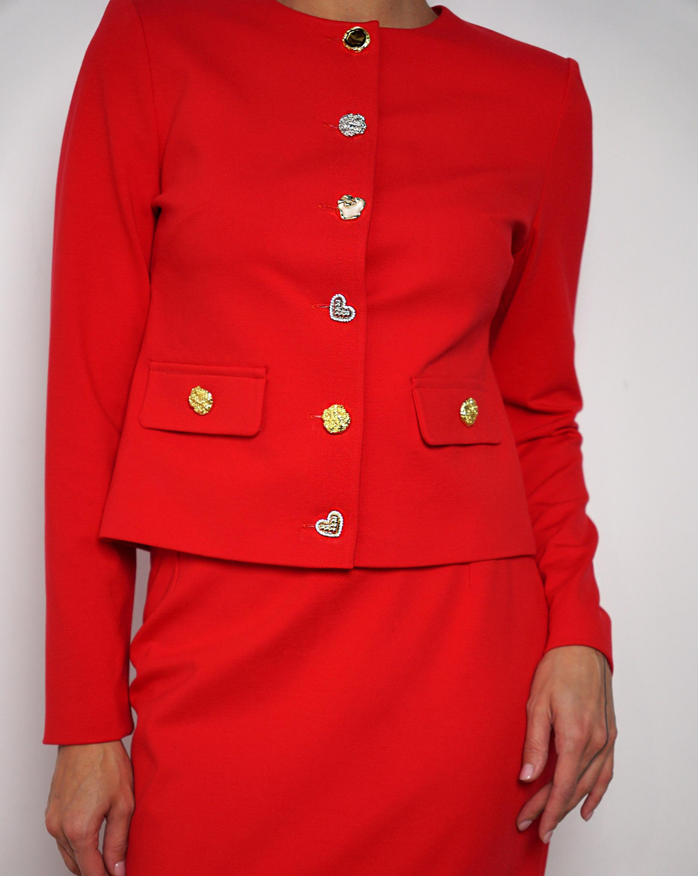 Жакет «Завещание Жаклин» в красном