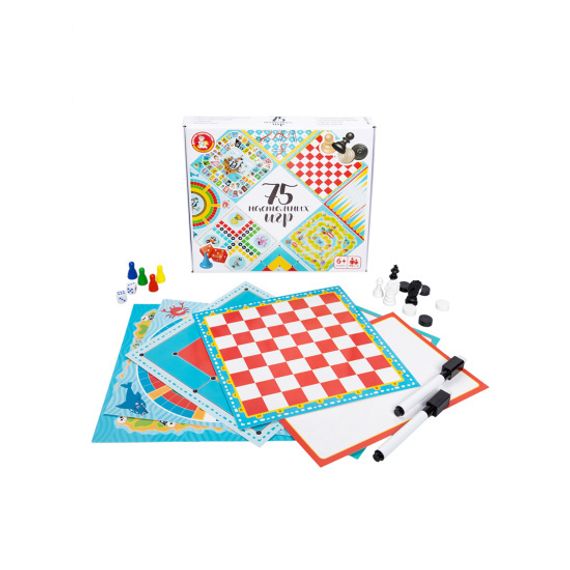 Набор настольных игр &quot;75 настольных игр&quot;