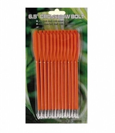 Дротики Man Kung для арбалета-пистолета, оранж., пластик, 6,5" (16,5 см) (12 шт.)