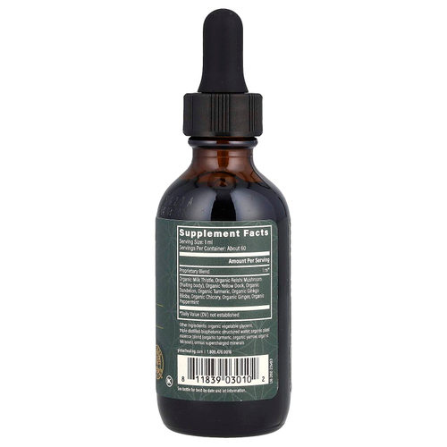 Global Healing, необработанный травяной экстракт, для здоровья печени, 59,2 мл (2 жидк. унции)