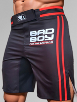 Шорты для MMA Bad Boy FTBG черные/красные