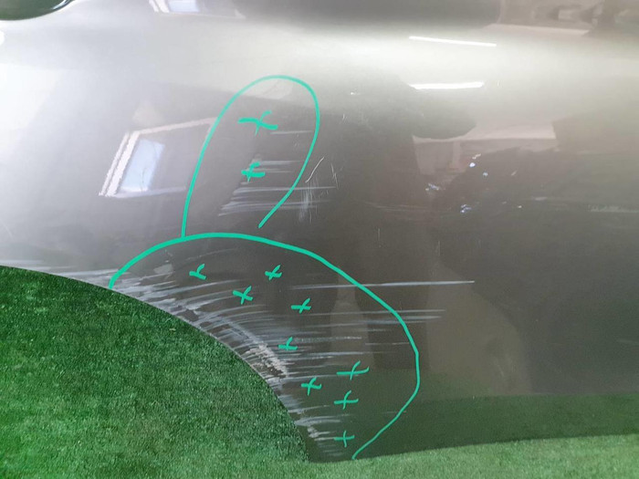 Дверь задняя правая BMW X5 F15 (2013-2018)