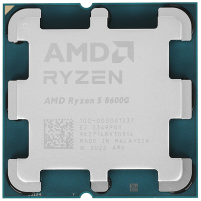 Процессор AMD Ryzen 5 8600G 4,3Гц (5,0ГГц Turbo) AM5 6/12/ L2 6Mb L3 16Mb 65W 100-000001237
