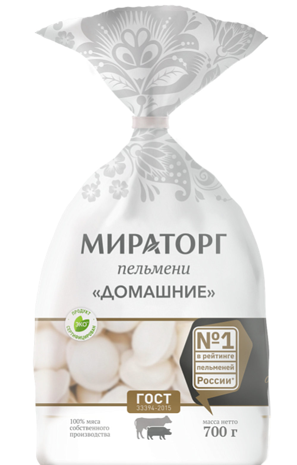 Пельмени Домашние, Мираторг, 700г