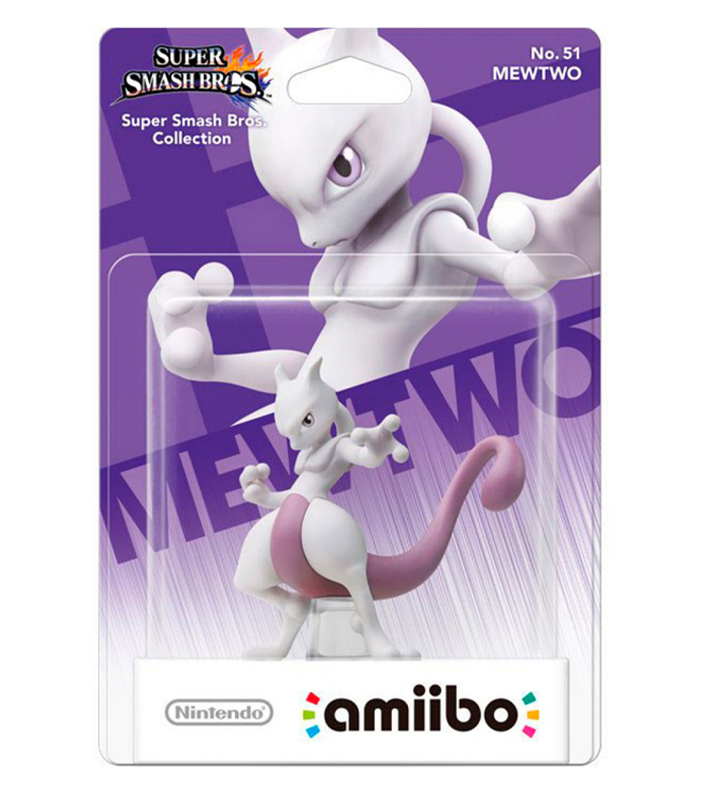 Фигурка Amiibo Мьюту / Mewtwo (коллекция Super Smash Bros.) №51
