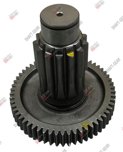 12JSD160T-1707051 - Вал промежуточный демультипликатора (короткий) на КПП