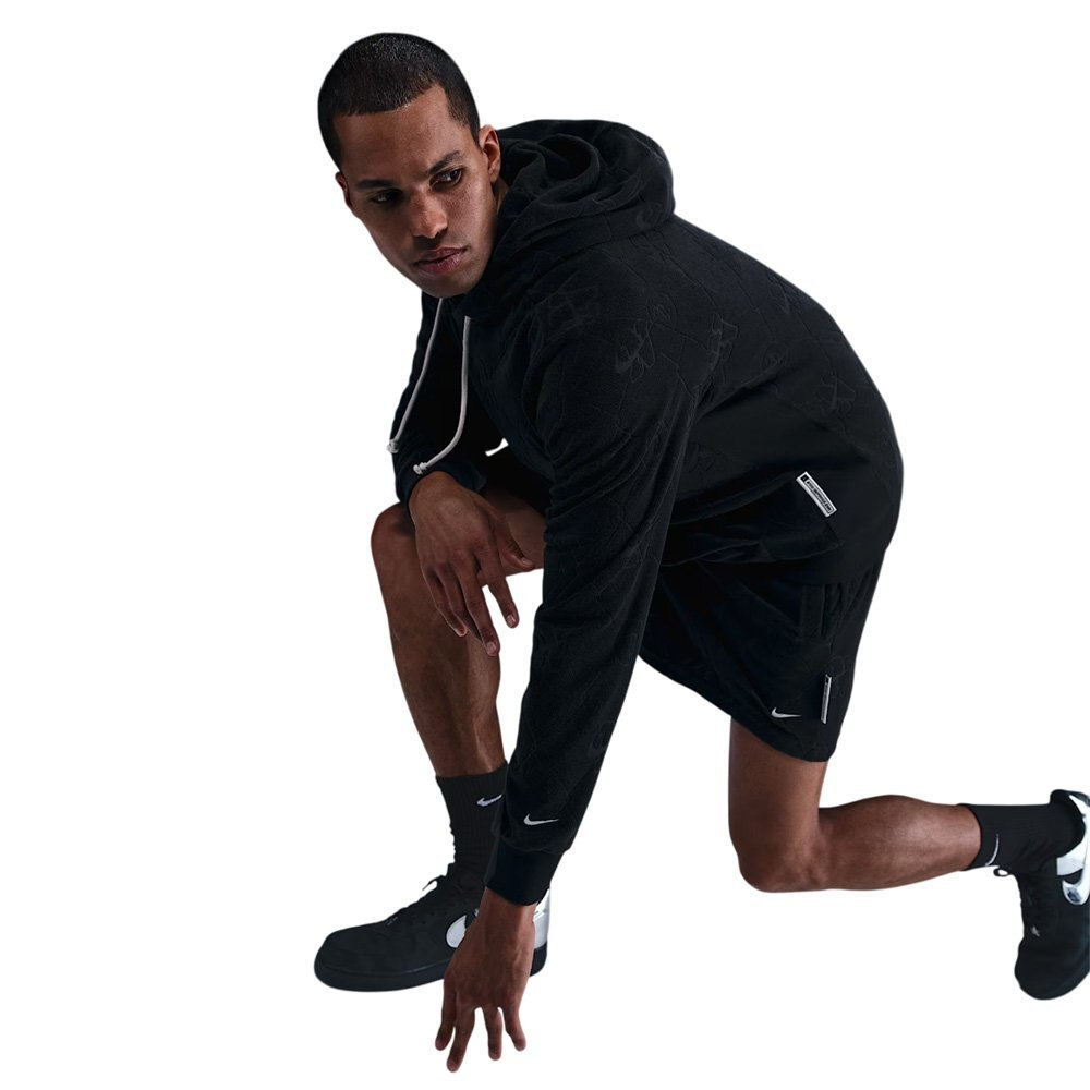 Баскетбольная толстовка Nike Standard Issue Dri-FIT Black Sweatshirt