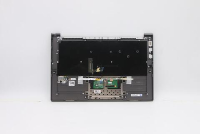 Верхняя панель с клавиатурой (топкейс) для ноутбука Lenovo Yoga C940-14. раскладка - русская, с подсветкой, серая (5CB0U44230), оригинал
