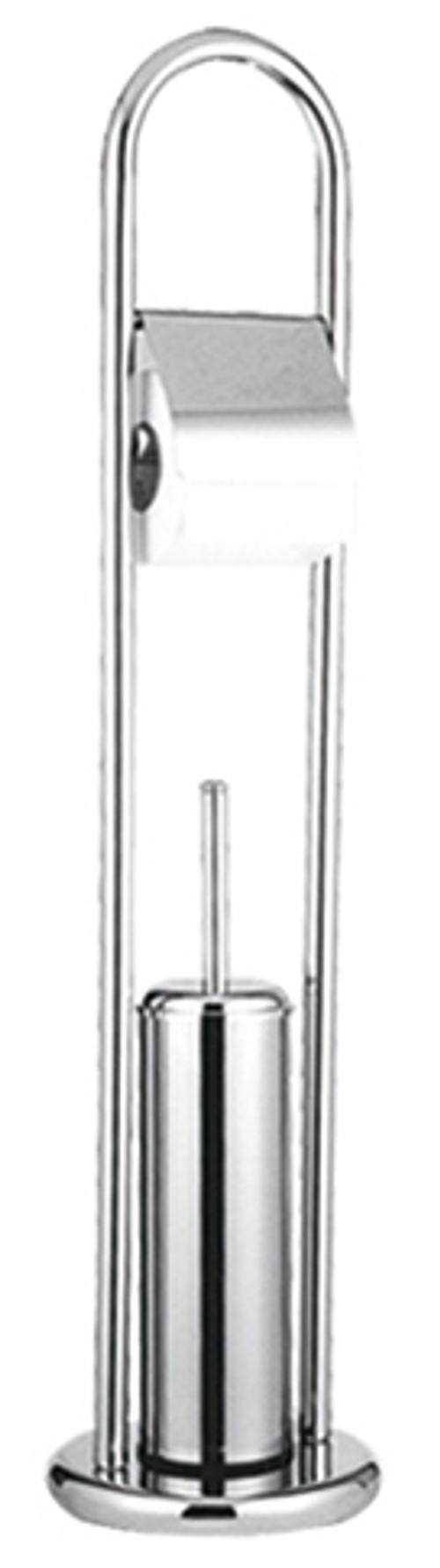 324 Ершик с бум.держ напольный (метал) РОТАТО  (6/1шт)