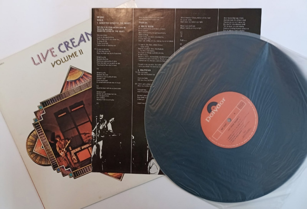 Cream Live Cream Volume II (Japan 1972)
