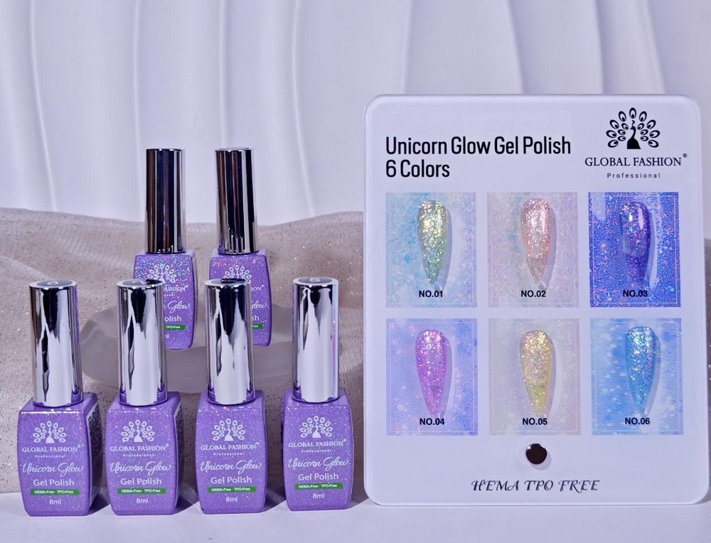 Гель лак единорог