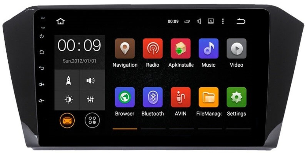 Магнитола для Volkswagen Passat 2015+ (без штатного усилителя) - Roximo RX-3713 Android 13, ТОП процессор, 8/128, SIM-слот