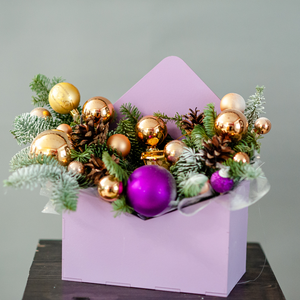 Новогодняя композиция из нобилиса 6