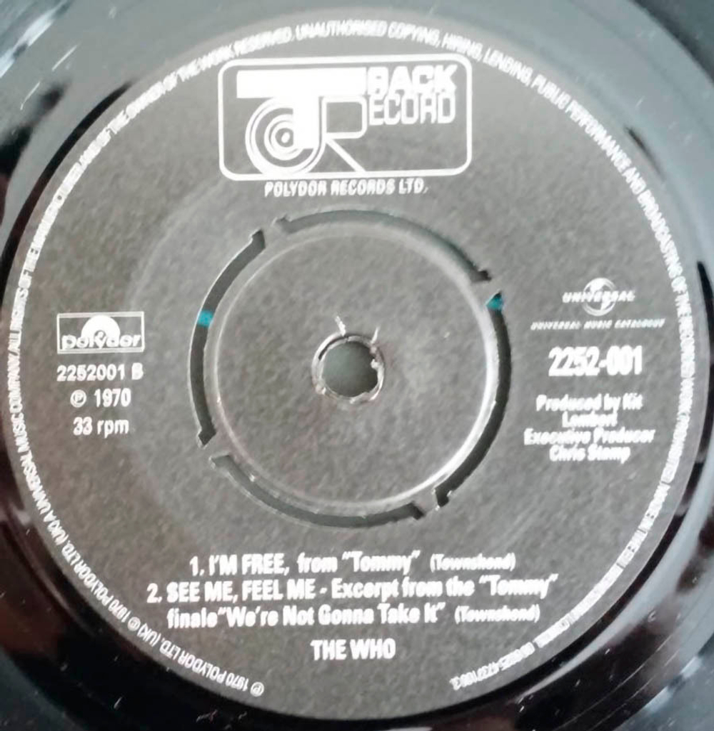 The Who / The Track Singles 1967-1973 (14x7" Vinyl Single + 7" Vinyl Single EP)