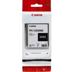 Картридж Canon PFI-120MBK 2884C001 Картридж для TM-200 / TM-205 / TM-300 / TM-305, 130 мл. матовый чёрный 2884C001 / 2884C002