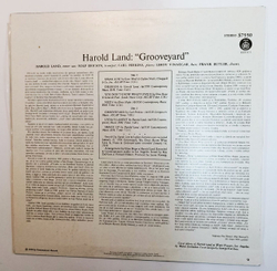 Винтажная виниловая пластинка Harold Land Quintet Grooveyard (Yugoslavia 1982)