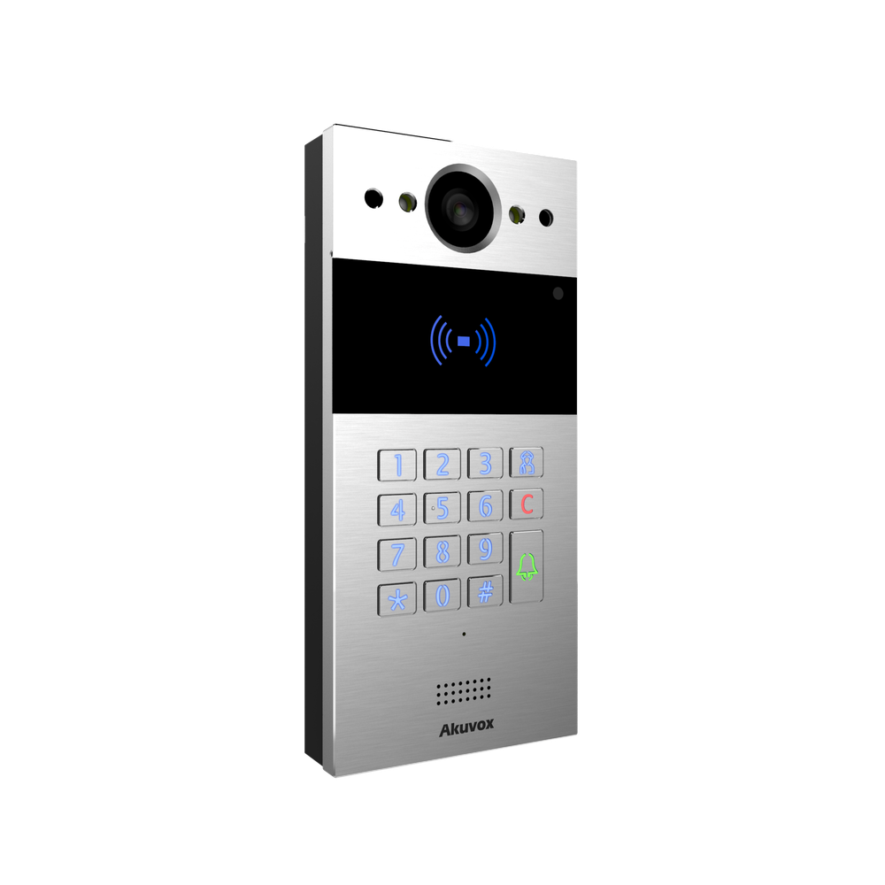 Akuvox R20K (СЕРЕБРИСТЫЙ) SIP video doorphone (in-wall)