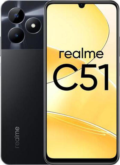 Смартфон Realme C51 4/64Gb Черный