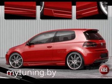 Универсальные накладки на пороги INFERNO