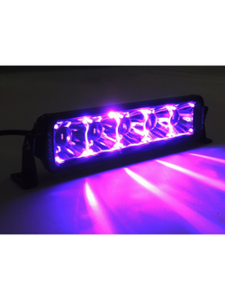 Светодиодная фара дальнего света AURORA 152 мм 45W с RGB подсветкой