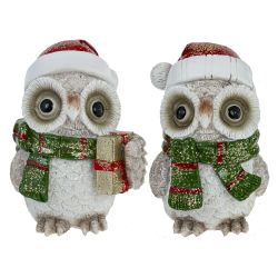 GAEM Фигурка декоративная "Сова", L7 W7,5 H8,5 см, 2в.