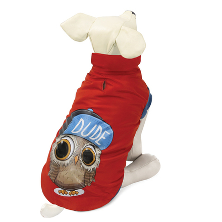 Попона утепленная Triol "Парнишка" BE TRENDY XS, красная 20 см