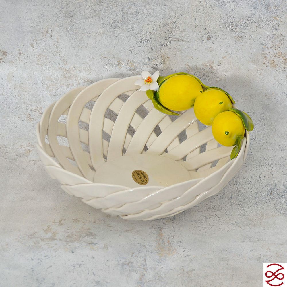 Блюдо круглое Orgia Лимоны 27 см