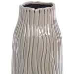 Ваза керамическая «Валенсия» 13*30см оливковая