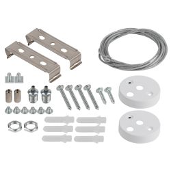 Линейный светодиодный светильник ЭРА SML-12-WB-65K-W60 60Вт 6500K 7100Лм 1480x70x55 белый подвесной | Светильники линейные для ритейла