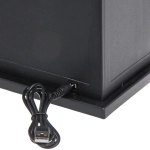 Сувенир с подсветкой «КАМИН - Тепло и уют» 25,5*13,8*18 см (питание от USB и батареек)