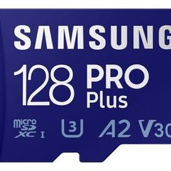 Карта памяти microSDXC UHS-I U3 Samsung Pro PLUS 128 ГБ