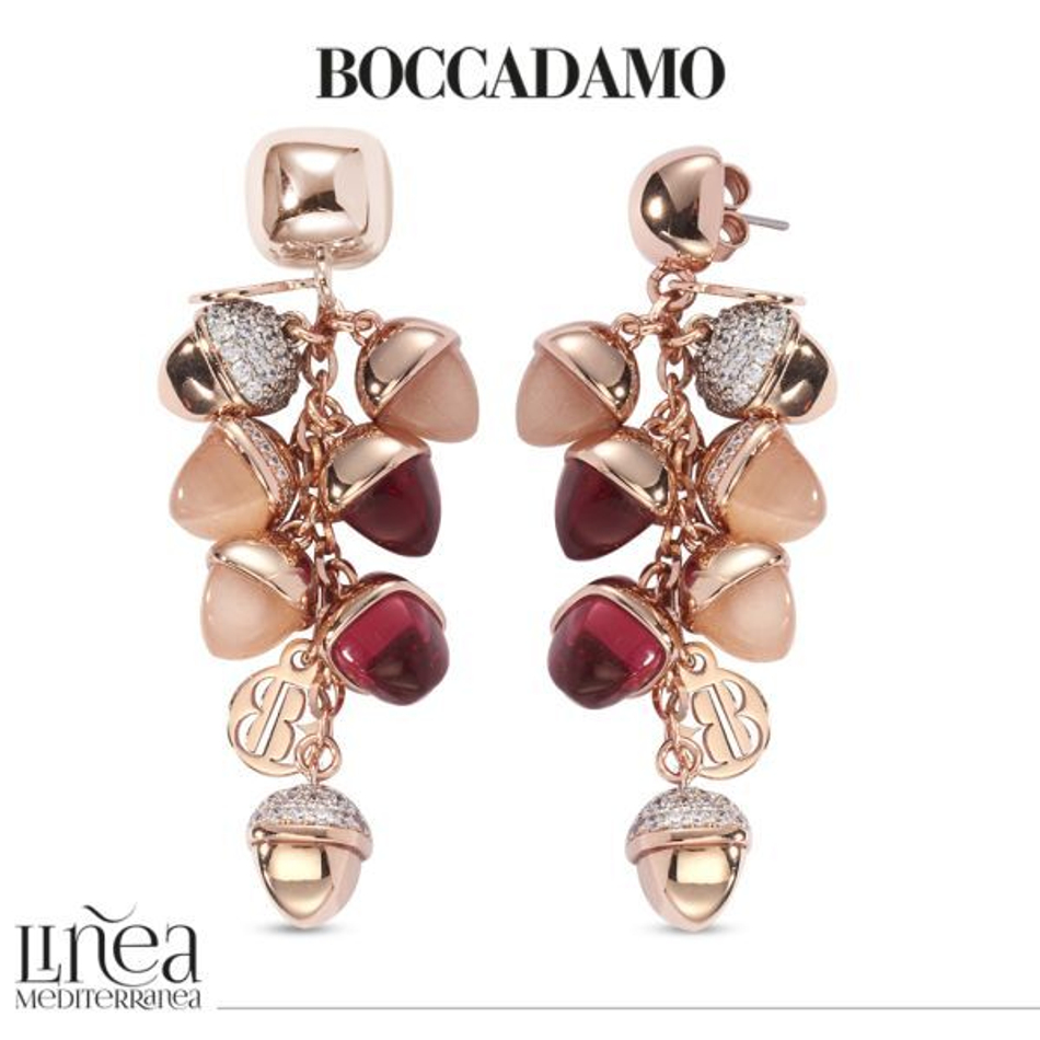 Серьги Boccadamo Caleida KOR014RS R/BR/RG