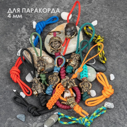 Бусина «Медведь Спецназовец» из латуни