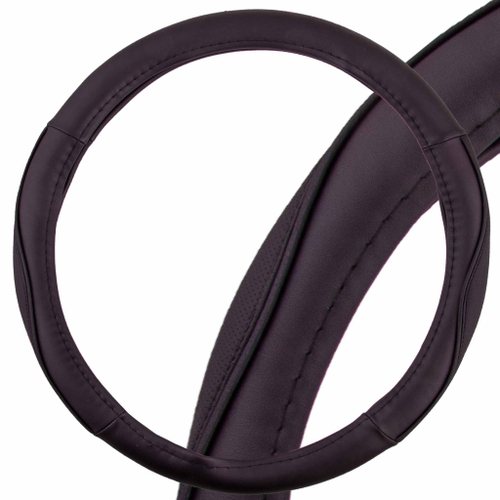 Оплетка руля M Skyway Eco Combo 7 экокожа черная