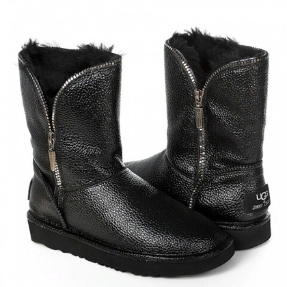 Угги UGG & Jimmy Choo Granular Skin Black