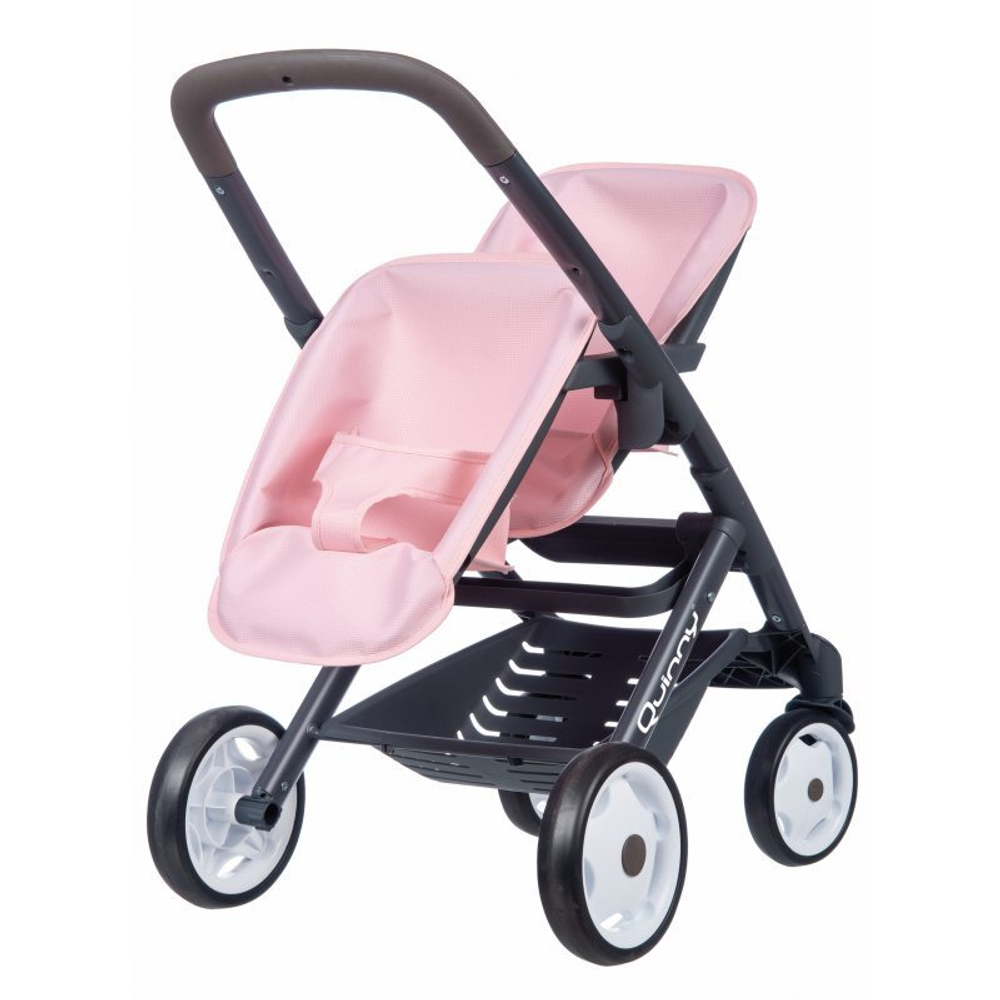 прогулочная ,игрушечная коляска для двух кукол, двойни Smoby Maxi Cosi Quinny