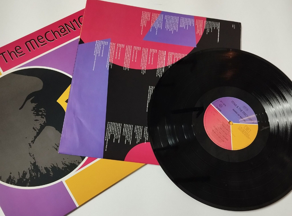 Винтажная виниловая пластинка LP Mike and The Mechanics Word Of Mouth (Germany 1991)